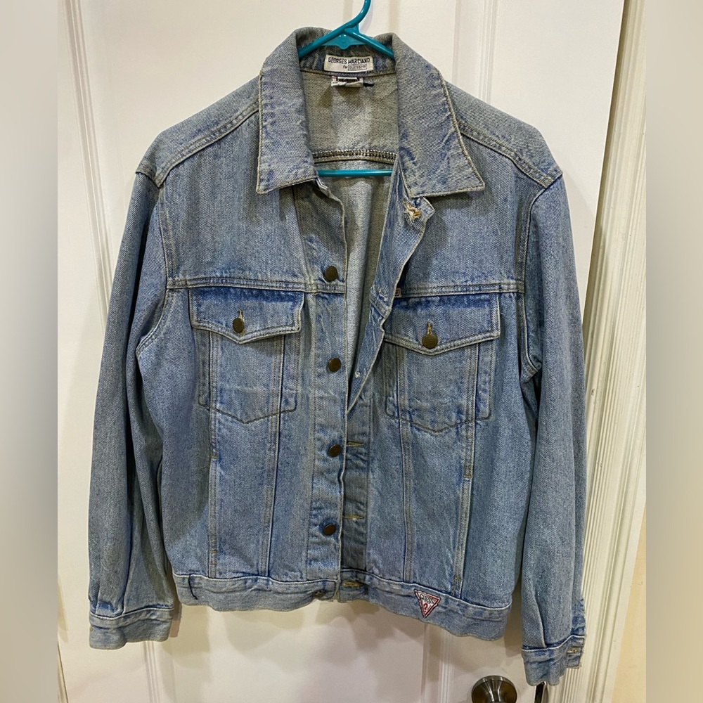 Womens Vintage Guess Jean Jacket sz M